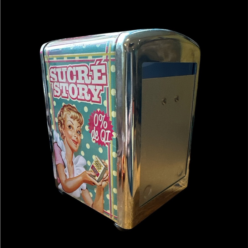 Vintage Sucre Story napkin dispenser